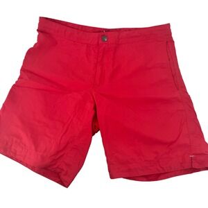 Boto Aruba 8.5 Red Swim Trunks Board Shorts Mens Size 31